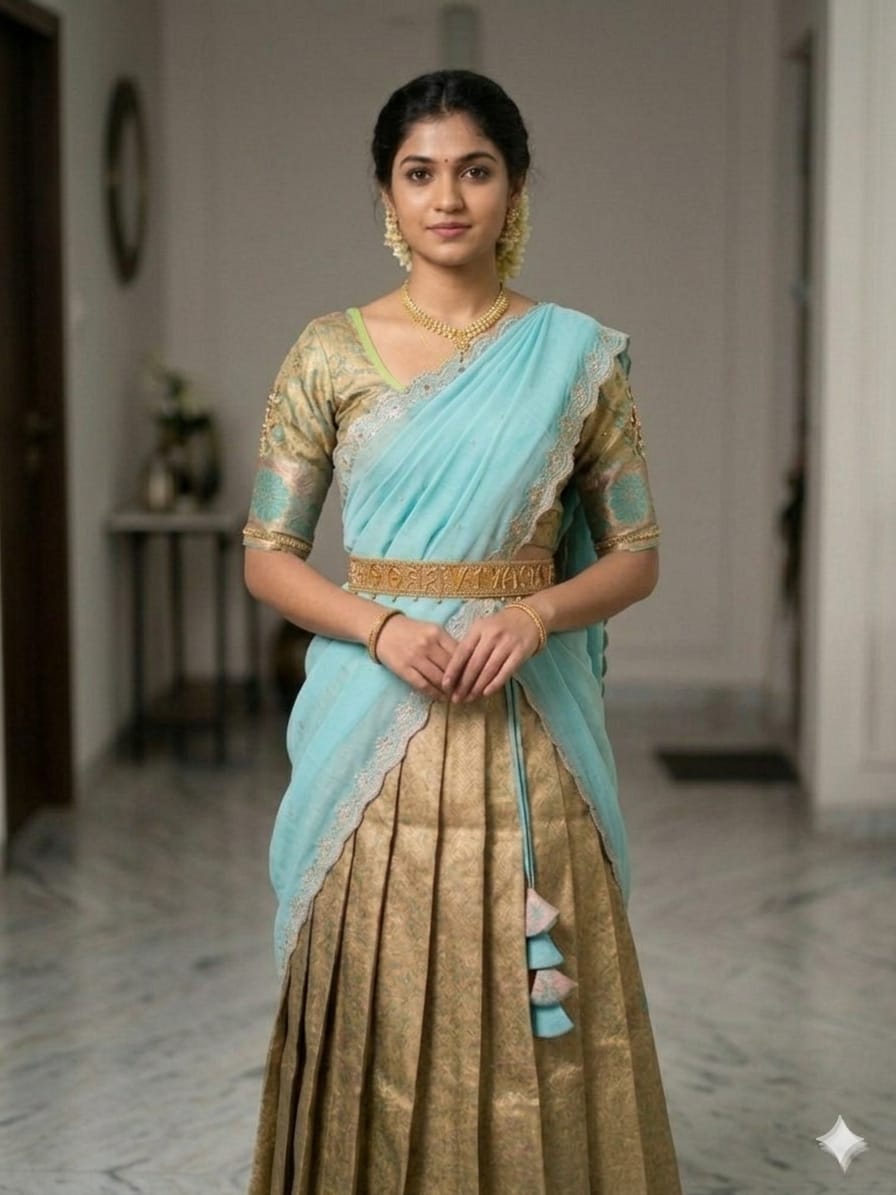 Modern Ethnic Half Saree Collection