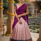 Bridal Style South Indian Half Saree