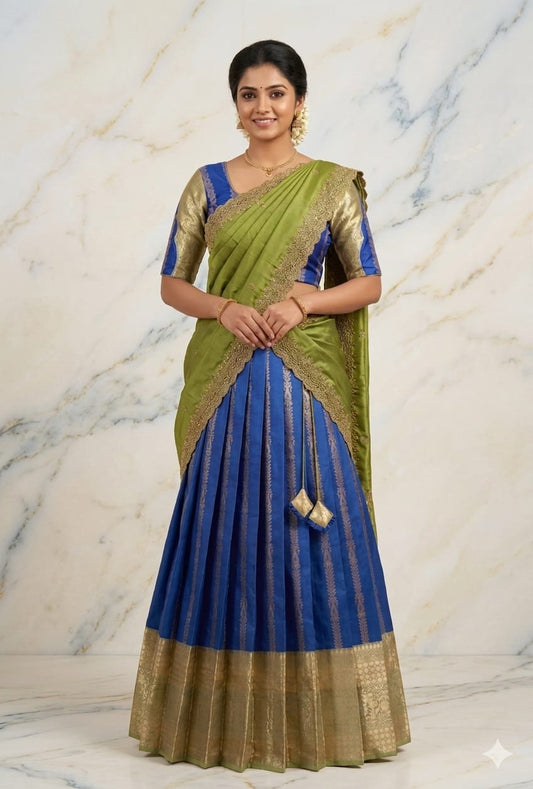 Grand Festival Wear Half Saree Collection