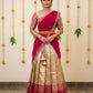 Traditional Pattu Style Half Saree for Women & Girls