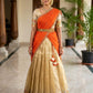 Stylish Traditional Half Saree for Girls