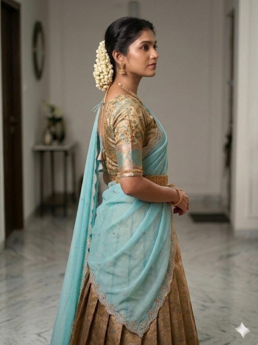 Modern Ethnic Half Saree Collection