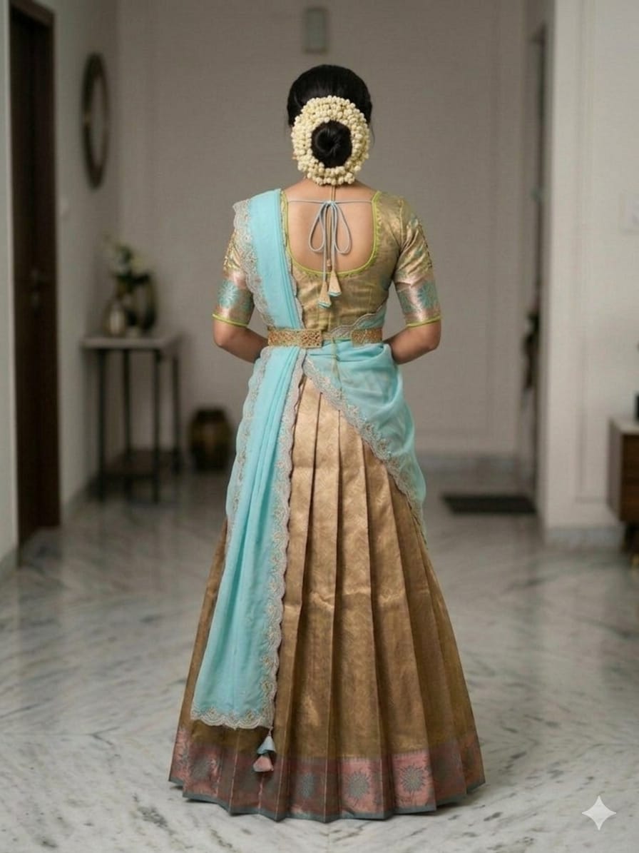 Modern Ethnic Half Saree Collection