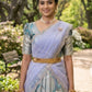 Stylish Pastel Half Saree for Engagement & Party Wear