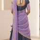 Festive Wear Silk Blend Half Saree for Girls