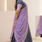 Festive Wear Silk Blend Half Saree for Girls