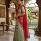 Traditional Embroidered Half Saree for Women