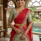 Traditional Embroidered Half Saree for Women