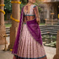 Bridal Style South Indian Half Saree