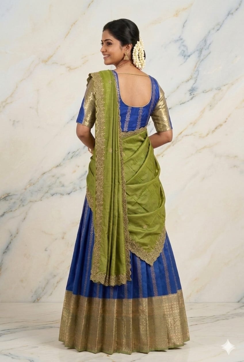 Grand Festival Wear Half Saree Collection