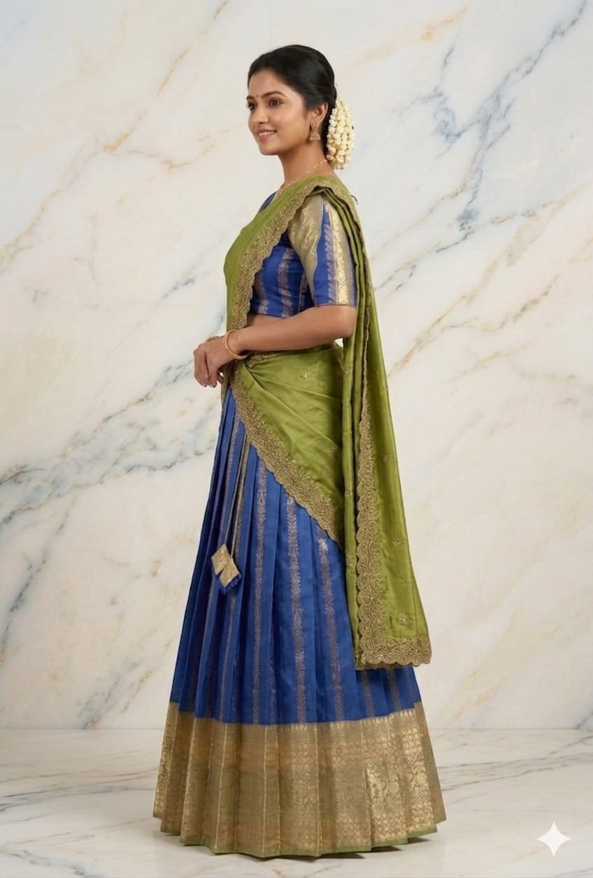 Grand Festival Wear Half Saree Collection