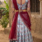 Royal Festive Designer Half Saree