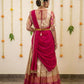 Traditional Pattu Style Half Saree for Women & Girls