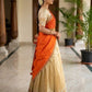 Stylish Traditional Half Saree for Girls